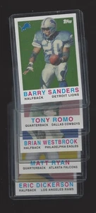 1994 Topps Football Lot of 5 NM OR BETTER Sanders, Dickerson, Romo, Westbrook - Bild 1 von 1