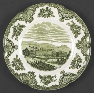 Plato de ensalada verde Johnson Brothers Old Britain Castles 281467 - Imagen 1 de 1