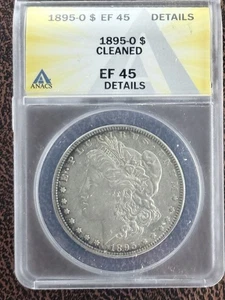 1895-O Morgan Silver Dollar - $1 EF45 details, RARE, Free shipping - Picture 1 of 2