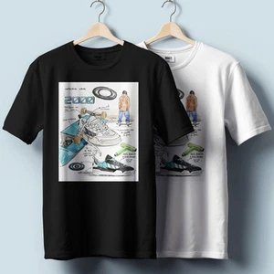 Skateboard Sneaker T-Shirt – Iconic Streetwear Style Graphic | Unisex - Picture 1 of 4