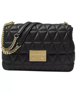 MICHAEL KORS SLOAN EXTRA LARGE CHAIN SHOULDER BAG - SEE DETAILS - Picture 1 of 4