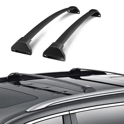 Barras transversales para portaequipajes de techo de stock de EE. UU. aptas para portaequipajes de techo de aluminio Acura MDX 2014-2021 Foto 1 de 4