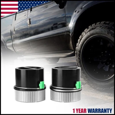 2PCS 4WD Auto Locking Front Wheel Hub For 1999-2004 Ford Super Duty Excursion - Image 1 of 4
