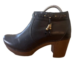 Dansko Dabney Stiefeletten Absatz Leder Charme Western Damengröße 10,5/41 - Bild 1 von 12