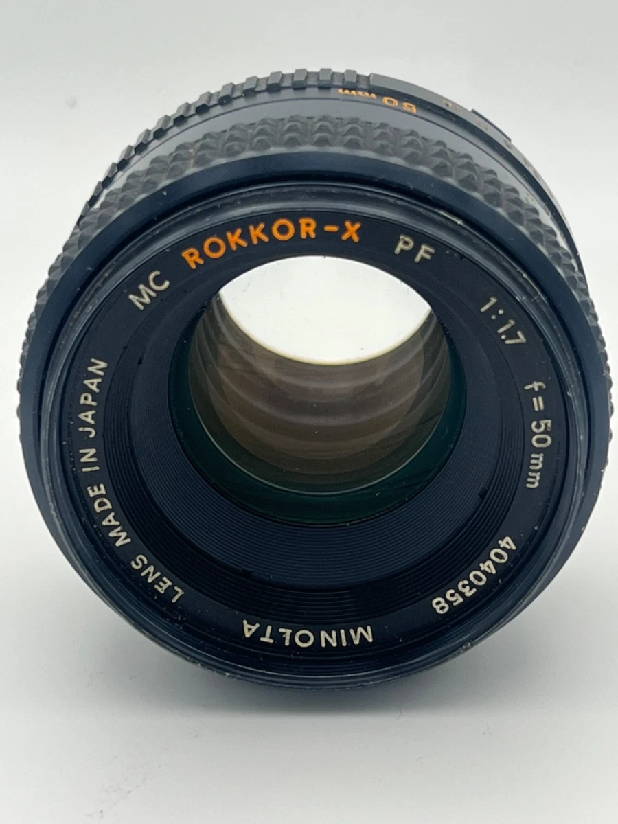 Minolta Rokkor PF 50mm Camera Lenses for sale - eBay