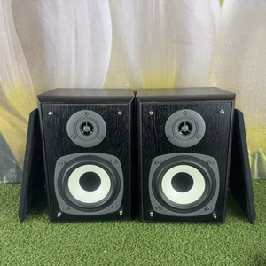 Pair Of ELTAX Symphony 2.3 Bookshelf Speakers In Black Ash - Picture 1 of 15