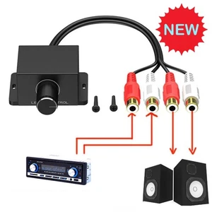 Universal Car-Audio Amplifier Bass RCA Level Remote VolumeControl Knob H OT  - Bild 1 von 15