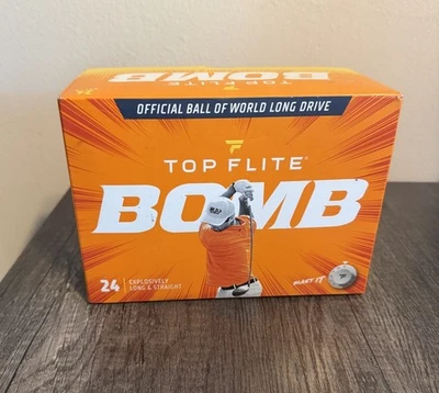 Top-Flite 2022 Bomb Golf Balls 21 Pack 3x7 New In Box - Image 1 of 4