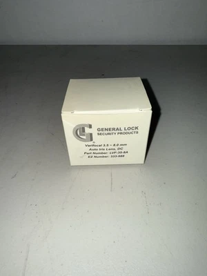 General Lock Security Products: NEW - Varifocal 3.5-8.0mm Auto Iris Lens - Image 1 of 3