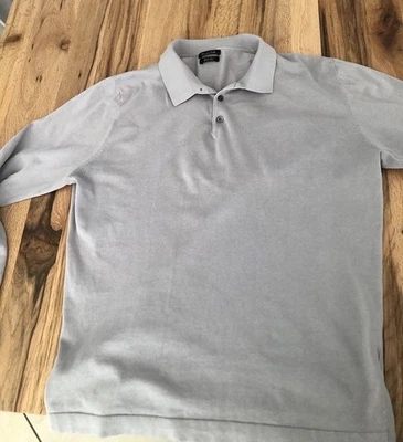 Massimo Dutti Polo Pullover L grau beige sehr gut - Bild 1 von 4