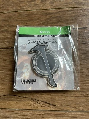 2017 SDCC EXCLUSIVE Xbox Lord of the Rings Middle-Earth Shadow of War Promo Pin - Image 1 of 3