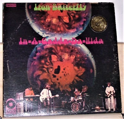 Iron Butterfly - In A Gadda Da Vida - Vinyl LP Record Album - Image 1 of 2