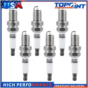 6x Iridium Spark Plugs For 2006-2008 Porsche Cayman 3.4L Boxster 2.7L H6 - Picture 1 of 6