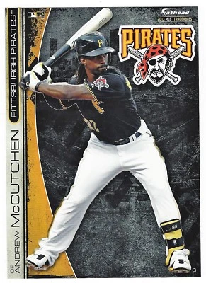 ANDREW McCUTCHEN PITTSBURGH PIRATES FATHEAD TRADEABLES REMOVABLE STICKER 2013 #6 - Image 1 of 4