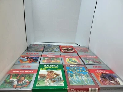 12 LOT NEW NTSC GAMES FOR ATARI 2600 2600+ & Retron 77 Jungle Hunt/Galaxian #6A - Image 1 of 4