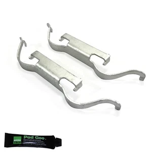 2X FRONT BRAKE CALIPER SPRINGS PAD FITTING KIT FITS: VW TOUAREG 03-10 BPF1288E - Picture 1 of 1