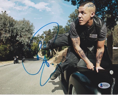 THEO ROSSI SIGNED 8X10 PHOTO SONS OF ANARCHY BECKETT BAS AUTOGRAPH AUTO COA B Cover