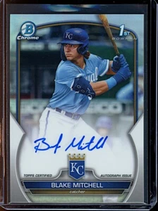 2023 Bowman Draft Chrome #CPABMI Blake Mitchell Refractor Auto Rookie #432/499 - Picture 1 of 2