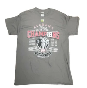 Alabama Football 2020 National Champions T-Shirt Erwachsene Größe M - Bild 1 von 4