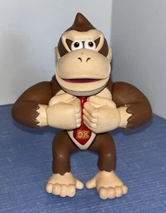 Donkey Kong Chest Slammin’ Action Figure Nintendo Toysite 1999 Vintage Works - Picture 1 of 5