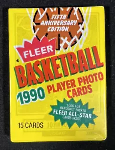 1990 paquete de baloncesto Fleer Magic Johnson top posible Michael Jordan - Imagen 1 de 2