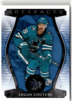 2023-24 Upper Deck Artifacts #87 Logan Couture - Image 1 of 2