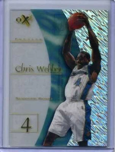 CHRIS WEBBER 1997-98 E-X2001 CARD #59 -- WIZARDS - Picture 1 of 1