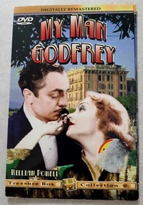 My Man Godfrey DVD DIGITALLY REMASTERED WILLIAM POWELL 1H&33M TREASURE BOX COL. - Picture 1 of 3