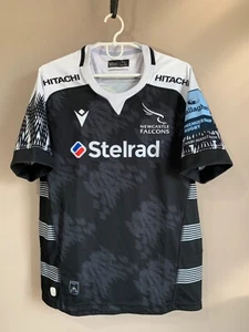 Camiseta Newcastle Falcons Home Rugby Union Macron Talla L - Imagen 1 de 11