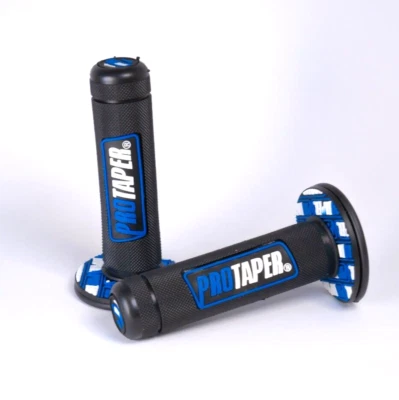 ProTaper Griffe Lenkergriffe Motorrad Griffgummis Blau 22/24mm UNIVERSAL - Bild 1 von 3
