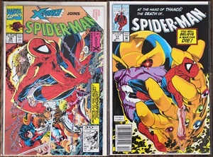 SPIDER-MAN (1990) #16 Y 17 - MARVEL - EN MUY BUEN ESTADO/NM - X-FORCE & INFINITY GUANTELET - Imagen 1 de 1