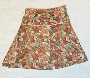 HM Floral Colorful (orange, Green, Red,White) Girl’s Skirt (Size 11-12Y) NWT - Picture 1 of 7
