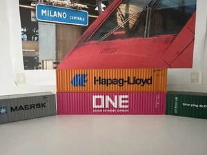 ROCO Container HAPAG LLOYD 40‘, MAERSK 20‘, ONE 40‘, SHUN PING 20‘, NEU! - Bild 1 von 1
