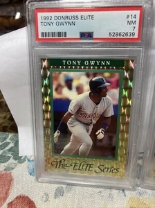 Donruss Elite Tony Gwynn Psa 7 1992 - Foto 1 di 3