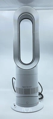 Dyson AM09 Hot & Cool Jet Focus Fan Heater - White/Silver NO BOX NO REMOTE  - Image 1 of 4
