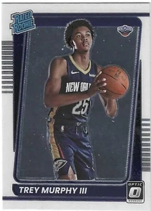 2021-22 DONRUSS OPTIC TREY MURPHY III RATED ROOKIE #178 NEW ORLEANS PELICANS - Picture 1 of 1