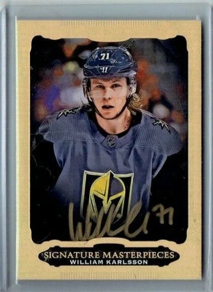 William Karlsson 2019-20 Upper Deck Ultimate Collection Gold Ink Auto/Autograph - Image 1 of 1