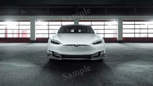 Póster fotográfico impreso decoración de pared Novitec Tesla Model S 2017 alta resolución - Imagen 1 de 1