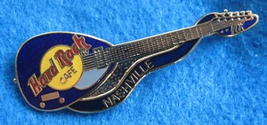 GUITARRA NASHVILLE BRIAN JONES *ROLLING STONES* BLUE TEAR DROP Hard Rock Café PIN - Imagen 1 de 1