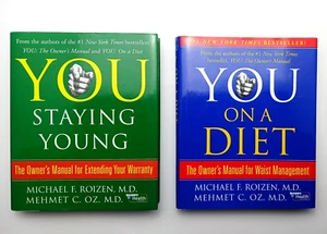 Lot - You Staying Young, You On A Diet (SIGNED), Dr. Mehmet Oz, Dr. M. Roizen - Picture 1 of 12