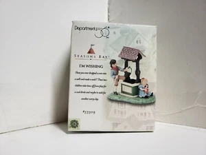 Department 56 Season’s Bay Series "I’m Wishing" #53309 EUC Wishing Well - Picture 1 of 7