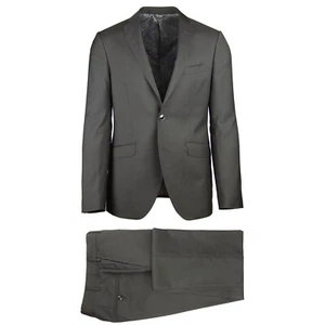 Etro Black Wool Solid Suit - 36/46 - (1A907811) - Picture 1 of 4