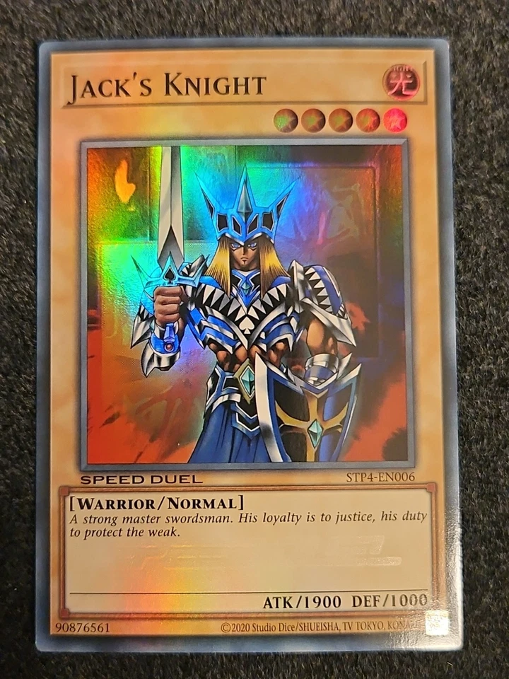 Speed Duel Jack's Knight - STP4-EN006 - Super Rare - Unlimited NM - Image 1 of 1