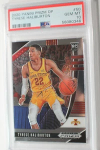 Tyrese Haliburtion Panini Prizm 2020 #50 Draft Pick PSA10 gema como nuevo 46 - Imagen 1 de 2