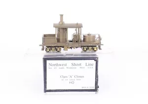 HO Brass Northwest Short Line 12 Ton Vertical Boiler Class A Climax - Picture 1 of 10