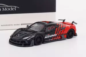 Aurora 1:64 Black Advan F8xx Tributo Mansory Sport Diecast Metal Car - Picture 1 of 6