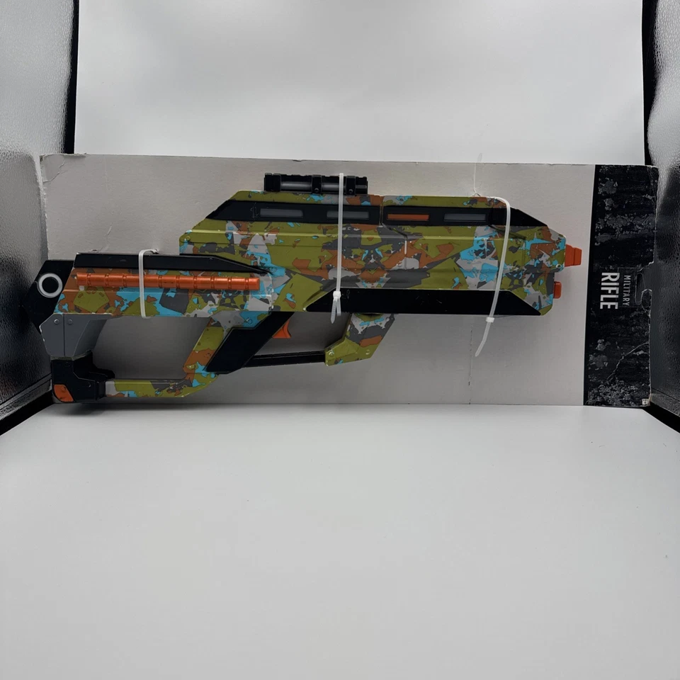 Military Rifle Gaming Soldier Toy Weapon Fancy Dress Halloween Costume Accessory - Image 1 of 1