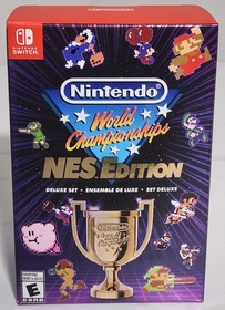 Nintendo Nes World Championship Deluxe Set New Sealed