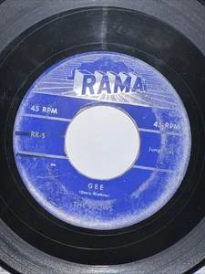 THE CROWS 45 Gee / I Love You So - Picture 1 of 2