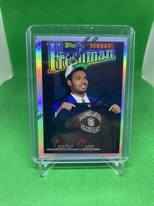 1996 Topps Finest Refractor Jonathan Ogden Rookie #308 - Baltimore Ravens HOF RC - Bild 1 von 2